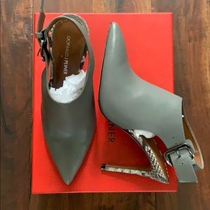 NIB Donald J Pliner pointed toe sling backs 8.5